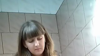 Hidden cam in women\'s toilet